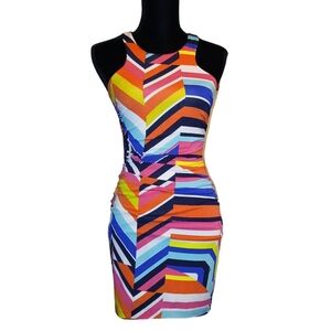 Trina Turk Multicolored Mini Dress
